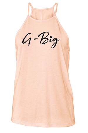 Big Little Hearts Tank - Bella Flowy High Neck, Ladies, Sunny and Southern, - Sunny and Southern,