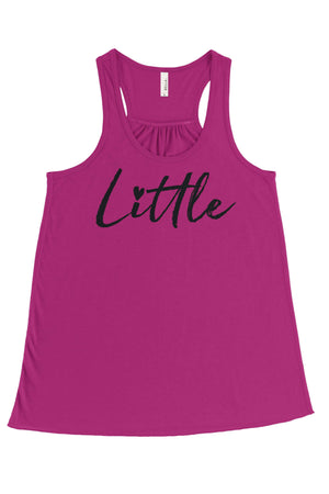 Big Little Hearts Tank - Bella Flowy Racerback, Ladies, Sunny and Southern, - Sunny and Southern,