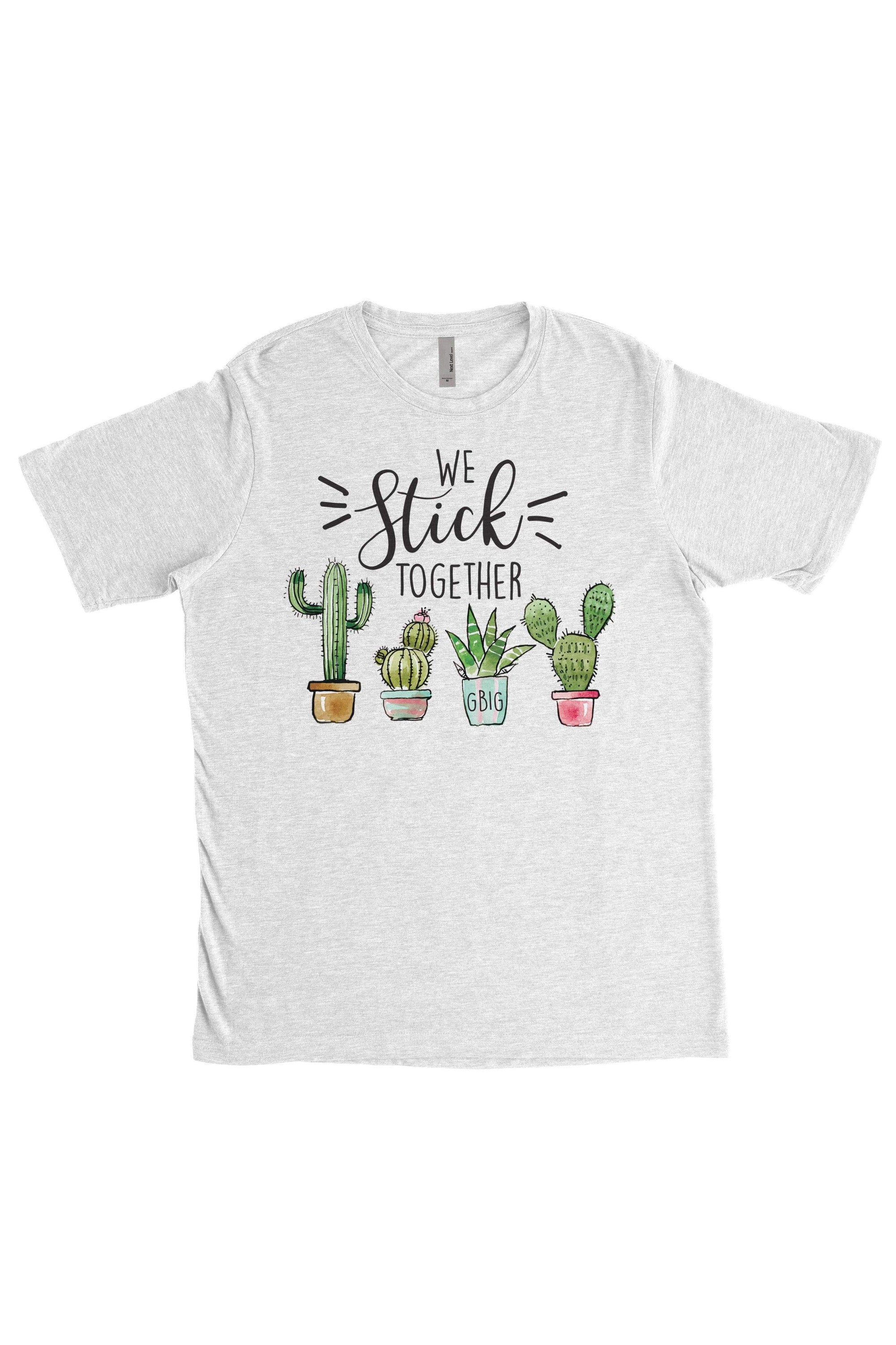 Big Little We Stick Together Shirt - Next Level Unisex Short Sleeve, Ladies, Sunny and Southern, - Sunny and Southern,