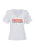 Big Little Runs on Dunkin Shirt - Bella Slouchy V-Neck Short Sleeve, Ladies, Sunny and Southern, - Sunny and Southern,