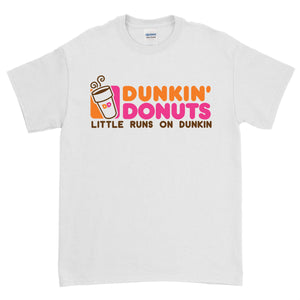 Big Little Runs on Dunkin Shirt - Gildan Short Sleeve, Ladies, Sunny and Southern, - Sunny and Southern,