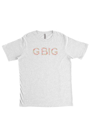 Big Little Floral Letters Shirt - Next Level Unisex Short Sleeve, Ladies, Sunny and Southern, - Sunny and Southern,