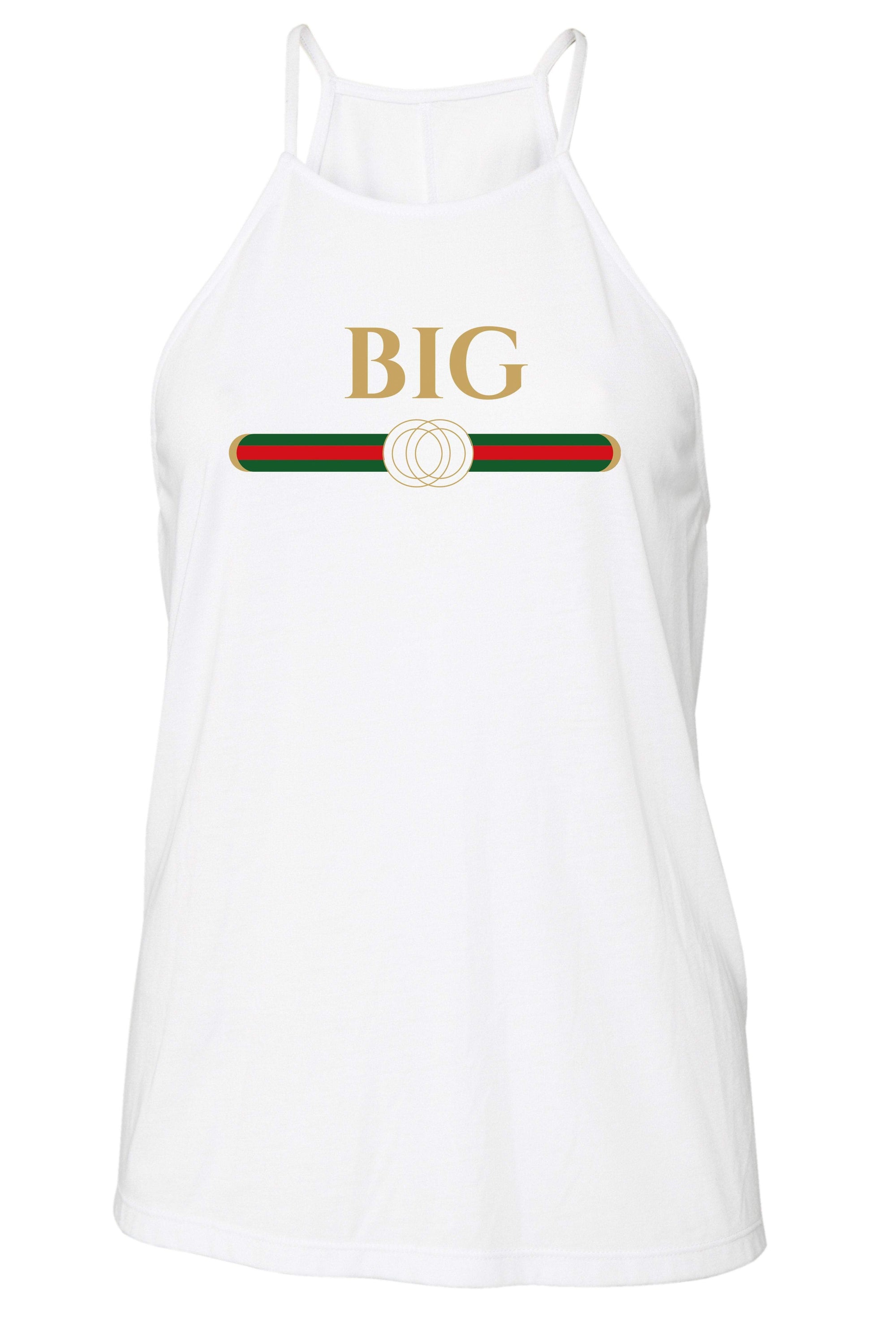 Big Little Designer Tank - Bella Flowy High Neck, Ladies, Sunny and Southern, - Sunny and Southern,