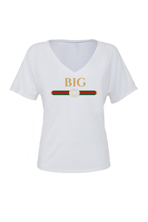 Big Little Designer Shirt - Bella Slouchy Scoop Neck Short Sleeve, Ladies, Sunny and Southern, - Sunny and Southern,