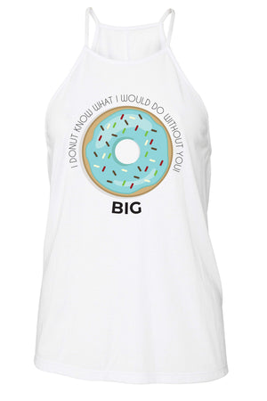 Big Little Donut Tank - Bella Flowy High Neck, Ladies, Sunny and Southern, - Sunny and Southern,