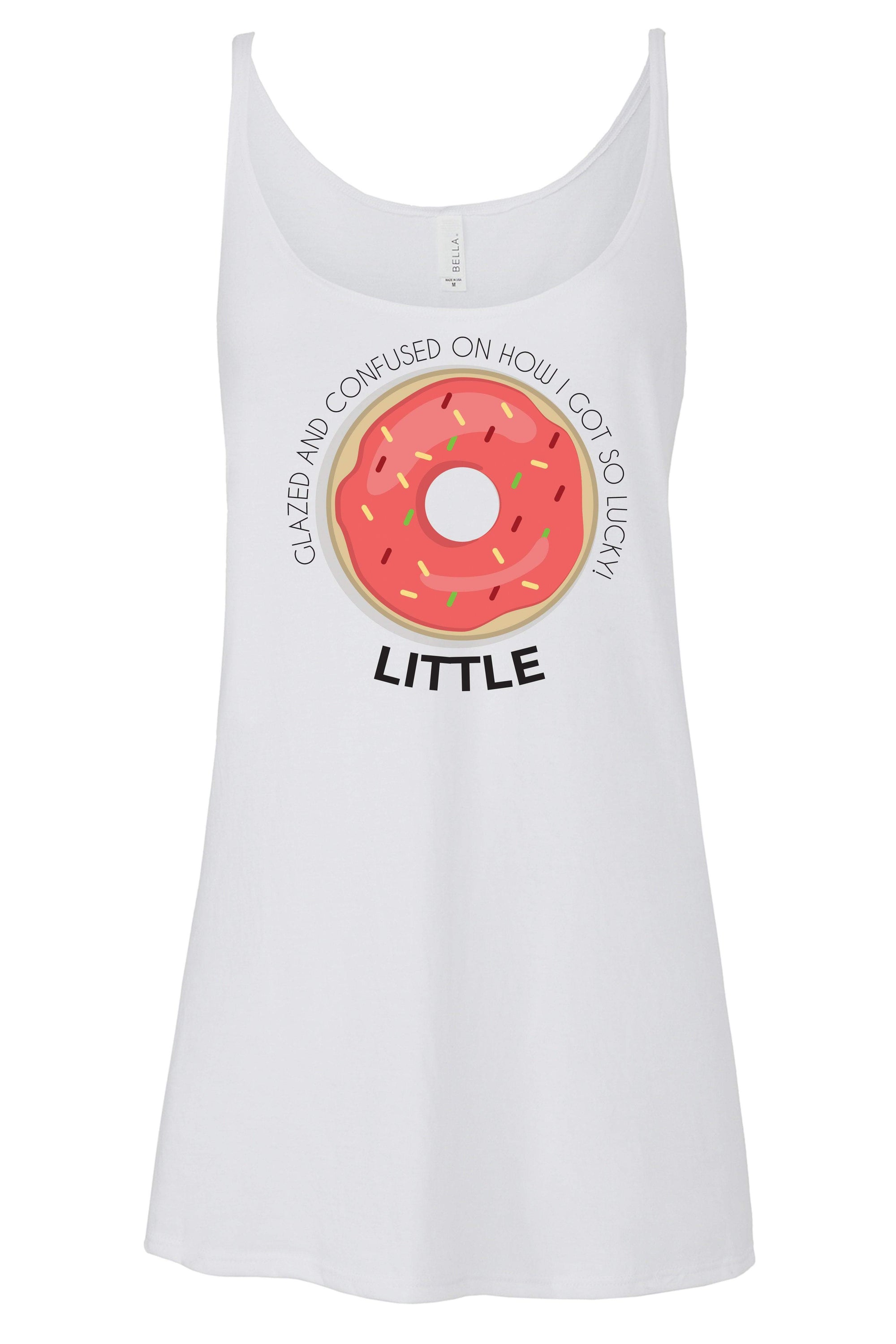 Big Little Donut Tank - Bella Slouchy, Ladies, Sunny and Southern, - Sunny and Southern,