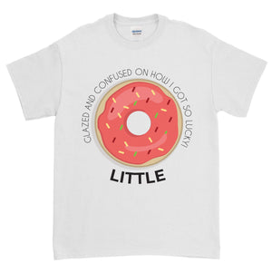Big Little Donut Shirt - Gildan Short Sleeve, Ladies, Sunny and Southern, - Sunny and Southern,