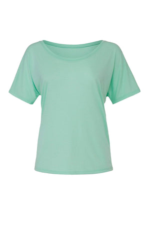 Big Little Elegant Shirt - Bella Slouchy Scoop Neck Short Sleeve, Ladies, Blank, - Sunny and Southern,