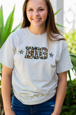 Into the Wild - Cheetah Print Big Little Gildan Short Sleeve, Ladies, Sunny and Southern, - Sunny and Southern,