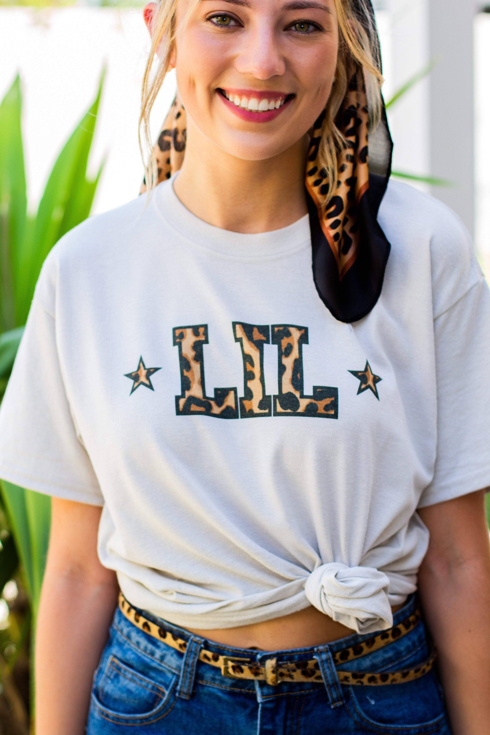 Into the Wild - Cheetah Print Big Little Gildan Short Sleeve, Ladies, Sunny and Southern, - Sunny and Southern,