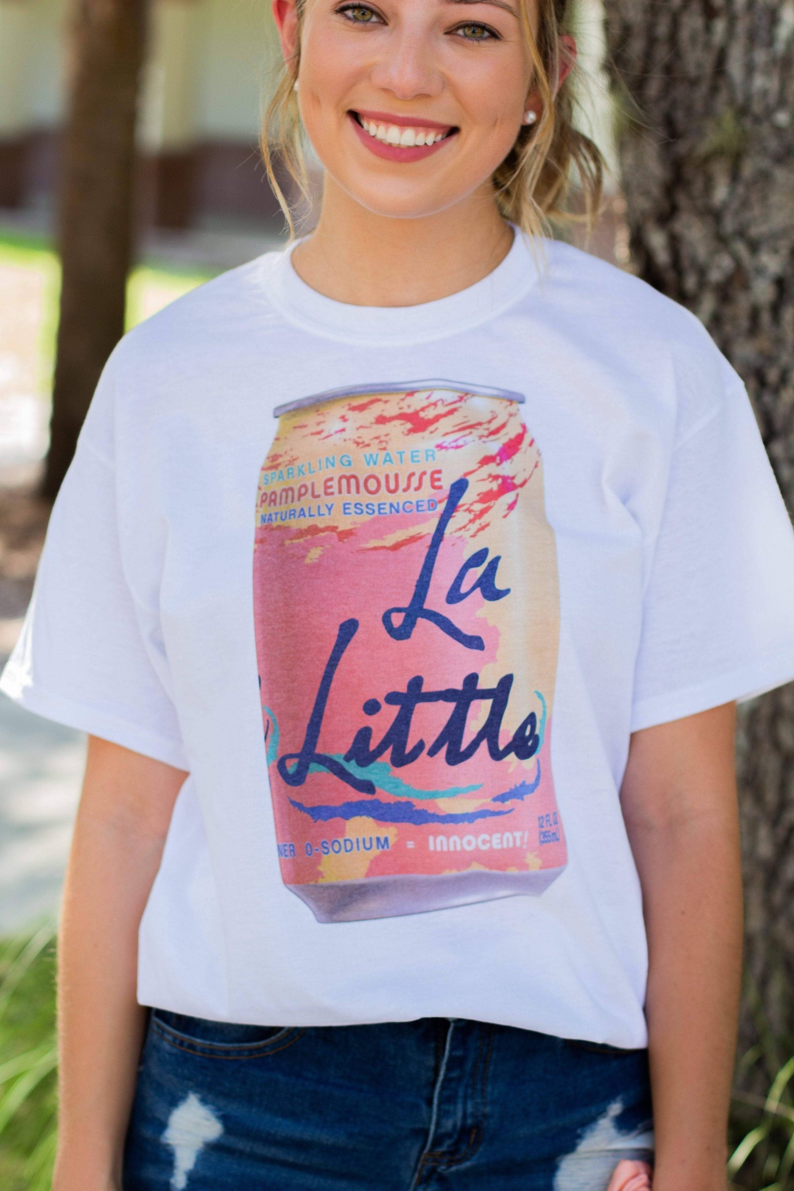 La Croix Big Little Gildan Short Sleeve Tee, Ladies, Sunny and Southern, - Sunny and Southern,