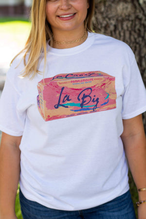 La Croix Big Little Gildan Short Sleeve Tee, Ladies, Sunny and Southern, - Sunny and Southern,