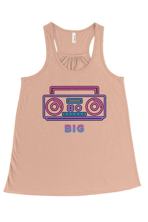 Down to Disco Big Little Bella Canvas Flowy Racerback Tank, Ladies, Sunny and Southern, - Sunny and Southern,