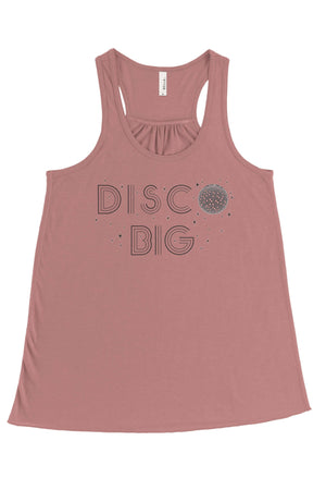 Disco Big - Disco Little Big Little Bella Canvas Flowy Racerback Tank, Ladies, Sunny and Southern, - Sunny and Southern,