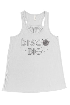 Disco Big - Disco Little Big Little Bella Canvas Flowy Racerback Tank, Ladies, Sunny and Southern, - Sunny and Southern,