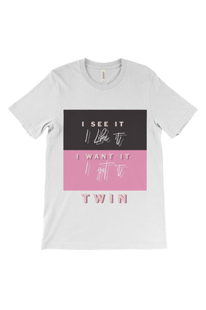 Ariana Grande I See It, I Want It Big Little Bella Canvas Short Sleeve Unisex Tee, Ladies, Sunny and Southern, - Sunny and Southern,