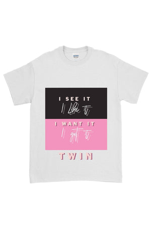 Ariana Grande I See It, I Want It Big Little Gildan Short Sleeve Tee, Ladies, Sunny and Southern, - Sunny and Southern,