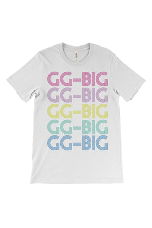 Disco Rainbow Big Little Bella Canvas Short Sleeve Unisex Tee, Ladies, Sunny and Southern, - Sunny and Southern,